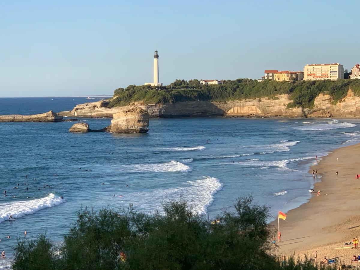 Biarritz Centre, Pres Avenue De Verdun, Cosy Apt 2 Pieces , Salon , Chambre Separe, Rue Tres Calme A 10 Minutes A Pied De La Grande Plage מראה חיצוני תמונה