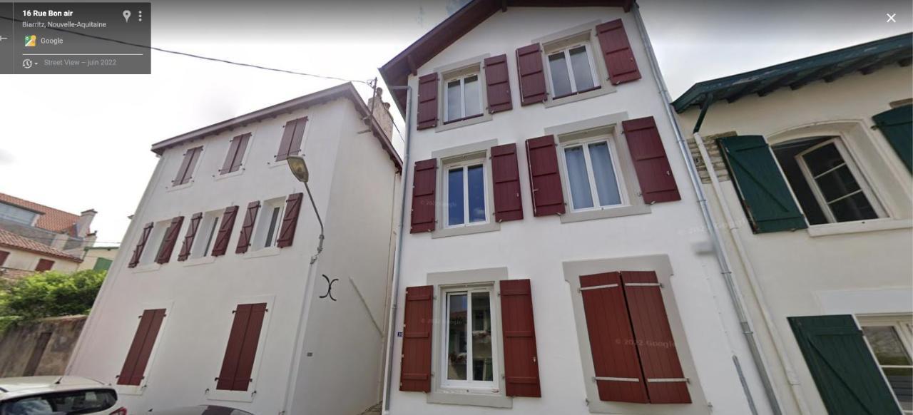 Biarritz Centre, Pres Avenue De Verdun, Cosy Apt 2 Pieces , Salon , Chambre Separe, Rue Tres Calme A 10 Minutes A Pied De La Grande Plage מראה חיצוני תמונה